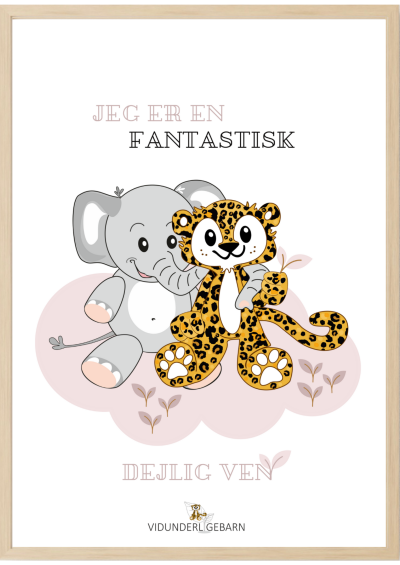Jeg er en fantastisk dejlig ven